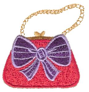 Red Purse with Bow