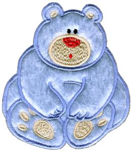 Quilted Applique Bear