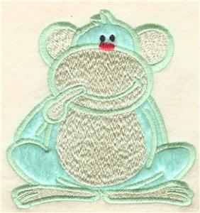 Quilted Applique Monkey