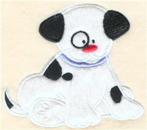 Quilted Applique Dog