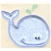 Quilted Applique Whale