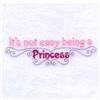 It's not easy being a Princess