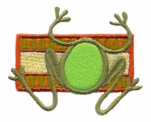 Frog and Border Applique