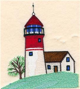 Small Lighthouse Scene