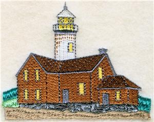 Cabin and Lighthouse