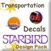 Transportation Decals Design Pack