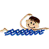 Swimming Boy