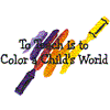 "..Color a Child's World" with Crayons