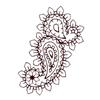 Paisley Outline #1 - Small