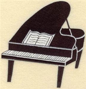 Piano black large