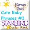 Image of Cute Baby Phrases #3 Design Pack