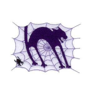 Black Cats Spider Web