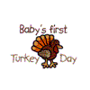 Baby's 1st Turkey Day