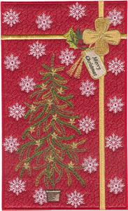 Christmas Tree Gift Applique, large