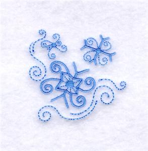 Snowflake Swirls