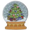 Christmas Tree Snow Globe, Simple Base