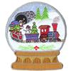 Toy Train Snow Globe, Simple Base