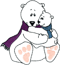 Polar Bear and Mom