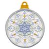 Applique Globe Ornament #3 (freestanding)