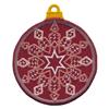 Applique Globe Ornament #6 (freestanding)