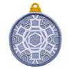 Applique Globe Ornament #8 (freestanding)