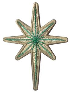Swing and Sway Tall Star Ornament