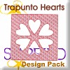 Trapunto Hearts Design Pack