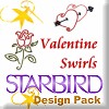 Valentine Swirls Design Pack