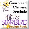 Combined Chinese Symbols Design Pack
