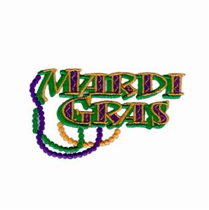 Mardi Gras with Beads