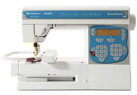 Husqvarna Viking® Scandinavia 300 sewing machine.