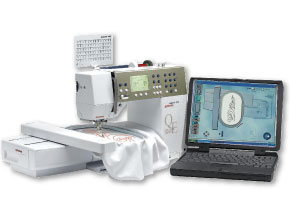 Bernina® Aurora 440 QEE sewing machine.