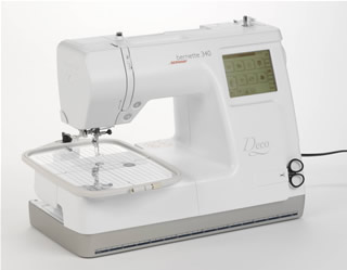 Bernina® bernette Deco 340 sewing machine.