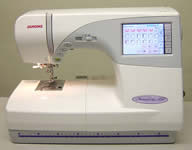 Janome® Memory Craft 9700 sewing machine.