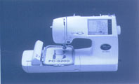Brother® Pacesetter PC-8200 sewing machine.