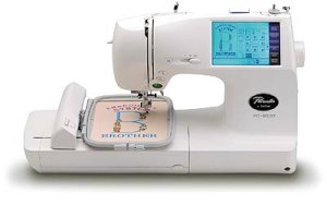 Brother® Pacesetter PC-8500 sewing machine.