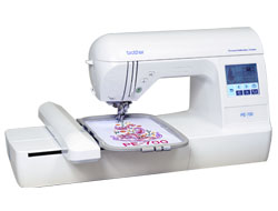 Brother® PE-700 sewing machine.
