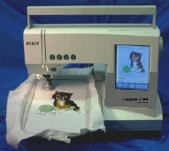 Pfaff® Creative 2140 sewing machine.