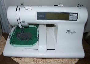Brother® PE-100 (PES) sewing machine.