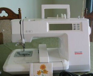 Bernina® Deco 650 sewing machine.