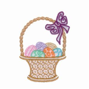 Egg Basket Swirls