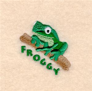 Froggy out on a Limb