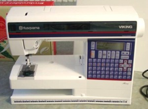 Husqvarna Viking® Rose sewing machine.