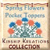 Spring Flowers Pocket Toppers Design Pack