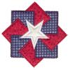 Center star with three appliques small