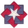 Center star with three appliques large