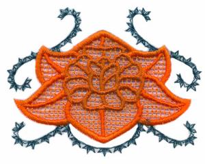Water Lily ( Cutwork )