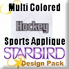 Multi Color Sports Applique #2 Design Pack