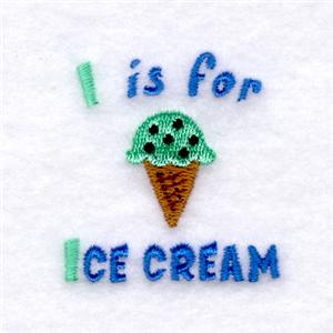 I is for Ice Cream
