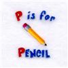 P is for Pencil